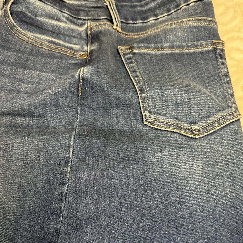 JBD Just Black Denim Women’s‎ 30 High Rise Straight Jeans Dark Wash stretch wide